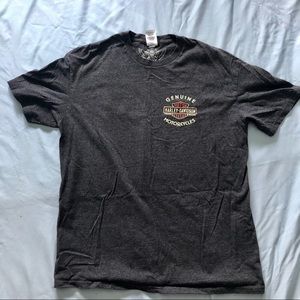 Harley Davidson grey short sleeve tee